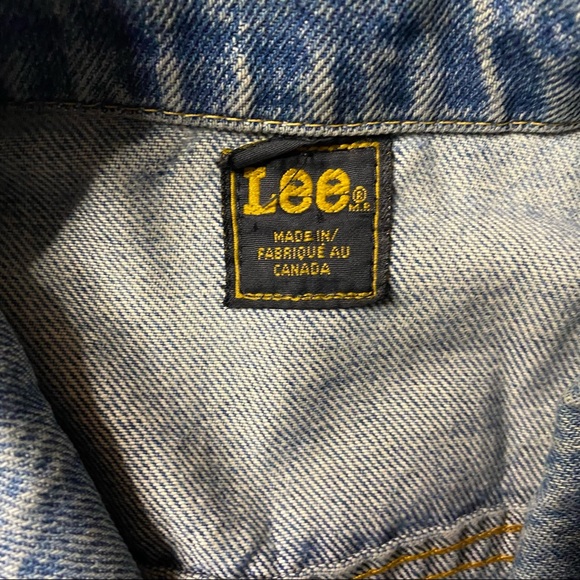 Vintage Lee Thick Jean Jacket - Picture 2 of 3